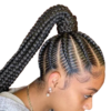 Stitch Braid with Ponytail